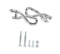 HGZLQKD Front Recovery Tow Hooks Trailer 84280203,Hitchs Assembly Set,Replaces,with Bolts Part Replacement for 1500, silver