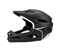 HGZLQKD Full Face Bike Helmet, Half Helmet, Adjustable with Detachable Chin Guard and Washable Shock-Absorbing Foam Lining for Climbing Snowboarding Women Men Mountain Road Bike BMX, Unisex 54-61cm