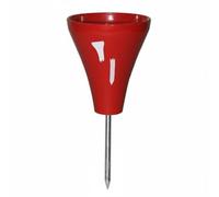 HGZLQKD Golf Practice Equipment Golf Marker Tee Marker Cone Marker Cup Marker Cone Form With Open Rims And Printed Sides For Fast Identification On The Course Suitable for course coaching, Red