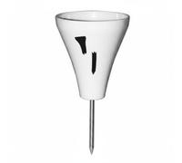 HGZLQKD Golf Practice Equipment Golf Marker Tee Marker Cone Marker Cup Marker Cone Form With Open Rims And Printed Sides For Fast Identification On The Course Suitable for course coaching, White