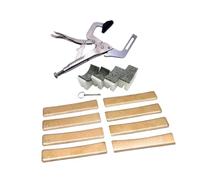 HGZLQKD Handheld Guitar Fret Press Tool Handheld Fret Pressing Tool Clamp Installation Kit, Style C