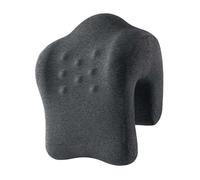 HGZLQKD Headrest for Office Chair Neck Pillow for Chair Breathable Comfort Removable Cover Memory Foam Pillow for Apartment, Deep Gray