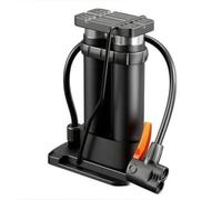 HGZLQKD Heavy Duty Cycle Foot Pump | Wide Non-Slip Pedal, Tire Inflator, for Roadside Emergency, Cyclists