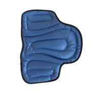 HGZLQKD Horse Riding Saddle Pad Equestrian Equipment Multipurpose Non Slip Soft for Dressage Thick Motorcycle Seat Pad Western, Blue
