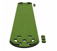 HGZLQKD Indoor Putting Putting Mat Practice Rug Training Set With Consistent Roll And Easy Storage Suitable for home office outdoor routines, 50 330CM, Artificial Turf