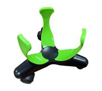 HGZLQKD Low Center Dribbling Sliding Clamp Flexible Clamp Multifunctional Accessory Improve Skills Agility Coordination Training, Green