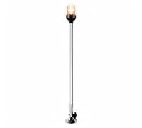 HGZLQKD Marine Navigation Beacon Lamp Stainless Steel Adjustable Rotating Base Stable Performance Suitable for Yacht Boat Onboard Installation, 600mm, Stainless Steel Adjustable Base