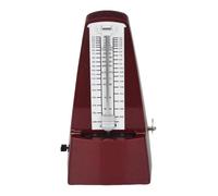 HGZLQKD Mechanical Metronome Track Tempo and Beat Professional Loud Sound for Guzheng Erhu, Red