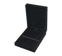 HGZLQKD Medals Display Case Storage Box Velvet Protection Portable Organizer Holder for Pin Beach Tags Gymnastics Runners Insignia, Black