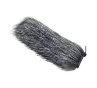 HGZLQKD Mic Furry Windscreen Pop Fliter Soft Windproof Professional Portable Wind Screen Mic Windjammer for Interview Indoor Outdoor, 21CM