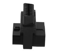 HGZLQKD Mini Size OBDII Adaptor 16 Pin Male to Double Female Adapter Easy to Carry & Store OBD2 Splitter for Diagnostic Extender