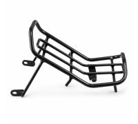 HGZLQKD Motorcycle Guard Rail Rear Rack Carrier Luggage Rack Cargo Rack With Built in Mounting Brackets And Rounded Corner Rails In Steel suitable for daily commute weekend travel utility riding