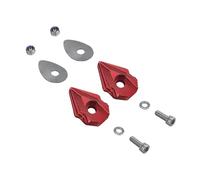 HGZLQKD Motorcycle Turn Spacers Directly Replace Weatherproof Aluminum Alloy Parts Rear Indicator Gasket for Crf300L, red