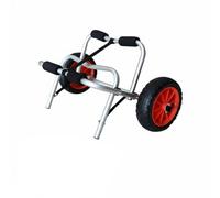 HGZLQKD Paddle Board Cart Kayak Carrier Canoe Trolley Boat With Rust Resistant Aluminum Alloy Frame Foldable Wheels And Tie Down Strap suitable for river, Small Board Trailer