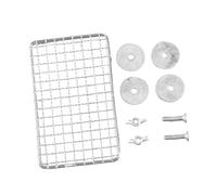 HGZLQKD Parrot Cage Mesh Bird Cage Seed Catcher Net Hollow Grid Design Practical Lightweight Stable Bird Cages Network Birdcage Stand, 20cmx13cm