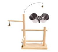 HGZLQKD Parrot Playstand Bird Playground Play Gym Training Playground Cage Toys Bird Wooden Stand Parrot Perch for Conure,