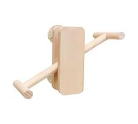 HGZLQKD Pet Parrot Perch Wood Perches Exercise Toy Platform Stand Parrots Stand Toy Bird Cage Perch for Cockatiels Lovebird Canary, Style A