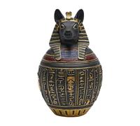 HGZLQKD Pet Urn Sculpture Collectible Ancient Gift Sturdy Ornament Container Decorative Memorial Box Resin Home Decor, Style D