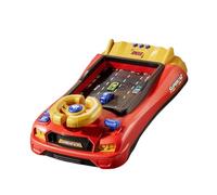 HGZLQKD Race Car Steering Wheel Toy Simulated Driving Controller Learning Toys Sounding Toy Driving Simulator for 3 4 5 6 Year Old, red Timer version
