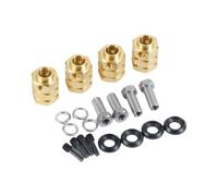 HGZLQKD RC Crawler Wheel Hex Hubs for TRX4 Portable Easy Installation with Inner Lock Nut 1/10 RC Car Parts for Automobile Crawler