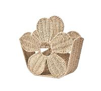 HGZLQKD Retro Magazine Holder Desk Newspaper Rack Stand Holder Hand-Woven File Holder Storage Basket Freestanding Document Holder Organizer Bin for Home Office Living Room Bathroom Bedroom