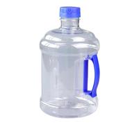 HGZLQKD Reusable Water Bottle Container 3L Multipurpose Water Storage Bucket for RV, Clear Blue
