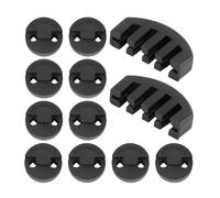 HGZLQKD Rubber Violin Practice Mute Set Violin Mufflers Noise Reduction Supplies, Replacement Portable Violin Mute, 2Pcs Claw