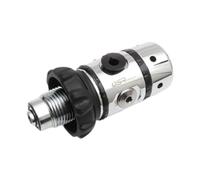 HGZLQKD Scuba Diving Regulator, Anti Impact High Underwater Reliable Compact First Stage Stable Breathing, 10.3cmx3.65cm