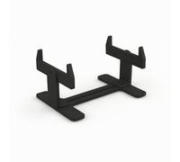 HGZLQKD Ship Static Bracket Model Stand Painting Jig Holder Base Adjustable Arms Stable Support for Naval Kits Suitable for Beginners Seasoned Builders Restoration tasks, Black, Standard