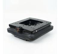 HGZLQKD Shock Absorber Seat Seat Base With Adjustable Knob Minimizes Vibration And Bumps For Construction Equipment Farm Implements Groundskeeping Machines, Shock Absorber