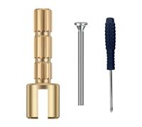 HGZLQKD Shower Valve Stem Adapter Brass Shower Handle Extension Kit Faucet Accessories Practical Replacement for 970-0770