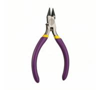 HGZLQKD Single Edge Model Cutter Nippers Pliers Trimmer with Angled Jaw High Carbon Steel and Grip for Clean Flat Cuts and Work Suitable for Model Assembly Hobby Crafting Beginners and Experts