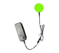 HGZLQKD Skeleton Decor Glowing Eyes Panel Light up Skeleton Eyes Light Lamp Halloween Prop Decorations El Panel for Tombstones, green