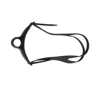 HGZLQKD Snorkeling Head Strap Snorkel Accessories Comfortable Air Tube Band Soft Rubber Swim Gear Breathing Tube Fixed Adjustable, Black
