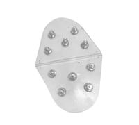 HGZLQKD Snowboard Stomp Pad Snowboarding Stomp Mat Anti Skid Provides Extra Grip Snow Board Grip Pad for Outdoor Sports Enthusiast, Silicone