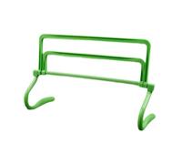 HGZLQKD Speed Agility Hurdle Speed and Agility Training Equipment,Adjustable,Jumping Bar Set for Workout Soccer Football Pets Youth, green