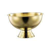 HGZLQKD Stainless Steel Ice Bucket Wine Bucket Champagne Beer Wine Chiller Multifunction Beverage Bin for Home Wedding Refrigerator, Gold