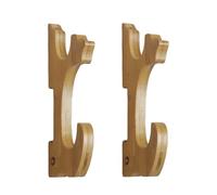 HGZLQKD Sword Display Stand Wooden Display Rack Easy Installation Compact Space Saving Structure Suitable for Game Room Props Room, Wooden 2 Tier