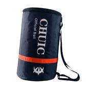 HGZLQKD Tennis Ball Cart Bag Accessory for Teaching Black Holds 60 Balls Container Holder Portable Collector Pickleball Retriever, Thicken