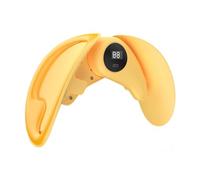 HGZLQKD Thigh Exerciser Hip Trainers Portable for Women Butt Leg Workout Kegel Exerciser for Training Fitness Pelvic Floor Muscle, Yellow