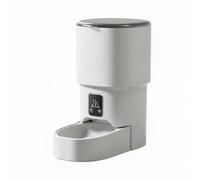 HGZLQKD Timed Feeder Device Automatic Cat Feeder Dispenser Bowl Control With Scheduled Meals And Smooth Suitable for pet care long weekends late nights, Modern, Smart APP Control, Standard Bowl