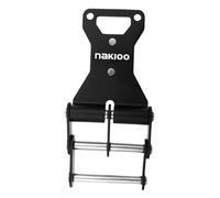 HGZLQKD Tool Belt Buckle Fastener Accessory DIY Upgrade Sturdy Belt Clip Aluminum Alloy for Carpenters Contractors Electrician, Black Fixed