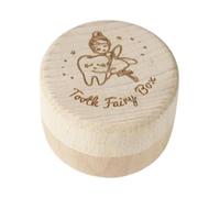 HGZLQKD Tooth Fairy Box First Collection Memorial Box Portable Multipurpose Tooth Container Case Tooth Holder for Baby Shower Baby, Style B