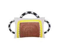 HGZLQKD Training Bite Target Dog Bite Pad Tug Toy Training Pad Bite Pillow With Soft Padded Body With Multi Position Handle Loops And Stitched Structure, White