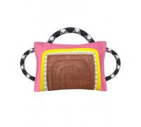 HGZLQKD Training Bite Target Dog Bite Pad Tug Toy Training Pad Bite Pillow With Soft Padded Body With Multi Position Handle Loops And Stitched Structure, Pink