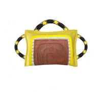 HGZLQKD Training Bite Target Dog Bite Pad Tug Toy Training Pad Bite Pillow With Soft Padded Body With Multi Position Handle Loops And Stitched Structure, Yellow