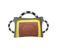 HGZLQKD Training Bite Target Dog Bite Pad Tug Toy Training Pad Bite Pillow With Soft Padded Body With Multi Position Handle Loops And Stitched Structure, Gray