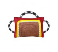 HGZLQKD Training Bite Target Dog Bite Pad Tug Toy Training Pad Bite Pillow With Soft Padded Body With Multi Position Handle Loops And Stitched Structure, Red