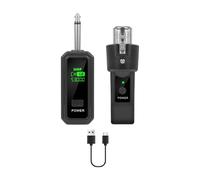 HGZLQKD Transmitter-receiver XLR Adapter System, Universal Adapter, XLR System for Dynamic Electric Bass, 1 for 1