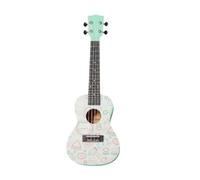 HGZLQKD Ukulele for Beginners,Small Ukulele,Professional Playable Wooden Musical Gift, green